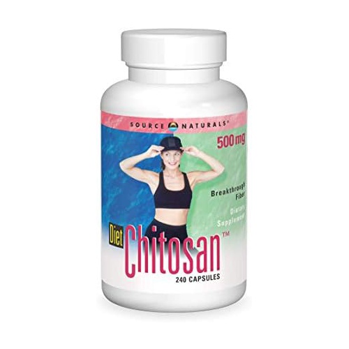 SOURCE NATURALS Diet Chitosan 500 Mg Picture Label Capsule, 240 Count