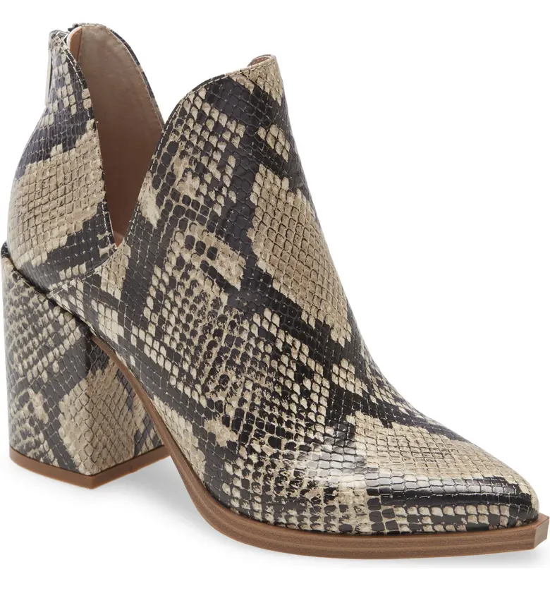 Steve Madden Cedar Bootie_NATURAL SNAKE PRINT