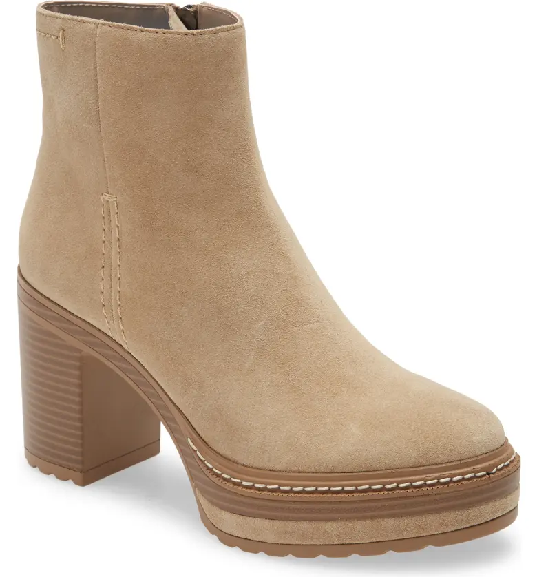 Steve Madden Sloanne Platform Bootie_SAND SUEDE