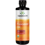 Swanson Flaxseed Oil (Omegatru) 16 fl Ounce (1 pt) (473 ml) Liquid