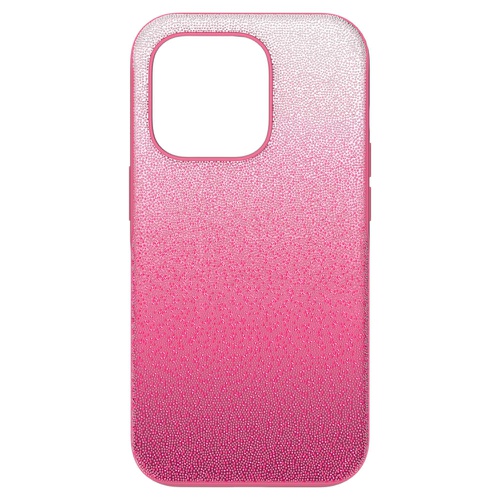 스와로브스키 Swarovski High smartphone case, iPhone 14 Pro, Pink