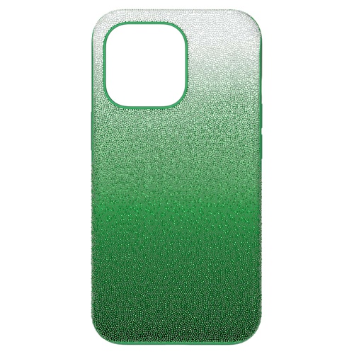 스와로브스키 Swarovski High smartphone case, iPhone 13 Pro, Green
