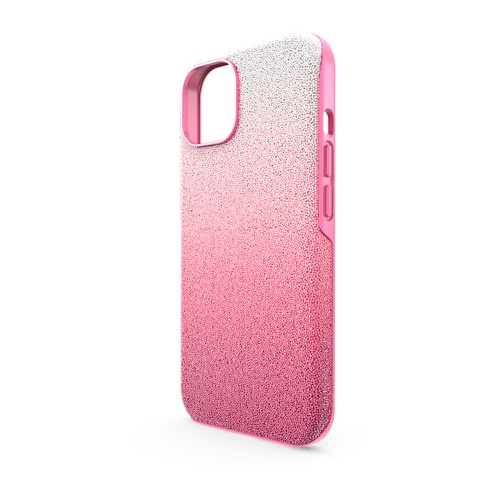 스와로브스키 Swarovski High smartphone case, iPhone 14, Pink