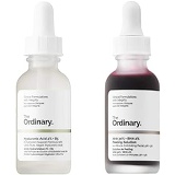 The Ordinary Peeling Solution And Hyaluronic Face Serum! AHA 30% + BHA 2% Peeling Solution! Hyaluronic Acid 2% + B5! Help Fight Visible Blemishes And Improve The Look Of Skin Textu
