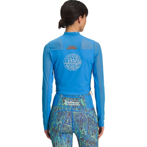 노스페이스 Trailwear QTM Mock Neck Long-Sleeve Shirt - Womens