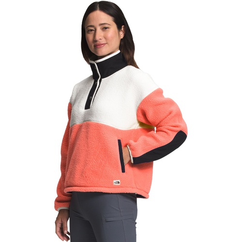 노스페이스 Cragmont 1/4-Snap Fleece Pullover - Womens