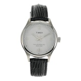 Timex 34 mm Waterbury Traditional Leather Strap Watch