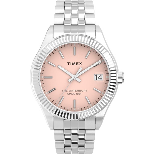  Timex 34 mm Waterbury Legacy 3-Hand Bracelet Watch