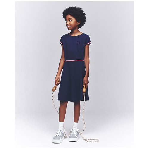 타미힐피거 Big Girls Cap Sleeve Dress