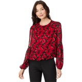 Womens Tommy Hilfiger Abstract Floral Blouse