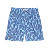 Toobydoo Pampelonne Blue Stripe Classic Swim Shorts (Toddleru002FLittle Kidsu002FBig Kids)