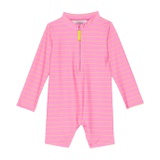 Toobydoo Pretty in Pink Rashguard Sun Suit Upf50+ (Infantu002FToddler)