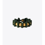 Tory Burch RUFFLE LEATHER BRACELET