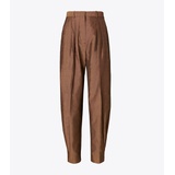 Tory Burch LINEN SHANTUNG PANT