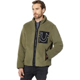 True Religion Zip-Up Sherpa Jacket