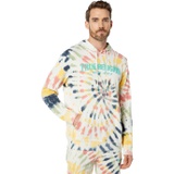 True Religion Tie-Dye Logo Pullover Hoodie