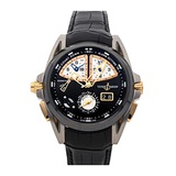 Ulysse Nardin Sonata Streamline Automatic Black Dial Watch 675-00 (Pre-Owned)