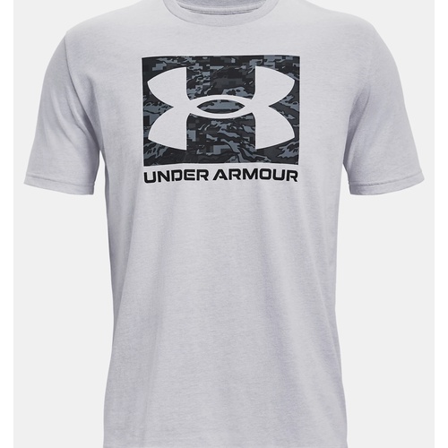 언더아머 Underarmour Mens UA ABC Camo Boxed Logo Short Sleeve