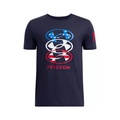Under Armour' Boys 8-20 UA Freedom Stacked Logo Short Sleeve T-Shirt