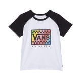 Vans Kids Rainbow Short Sleeve Raglan (Big Kids)