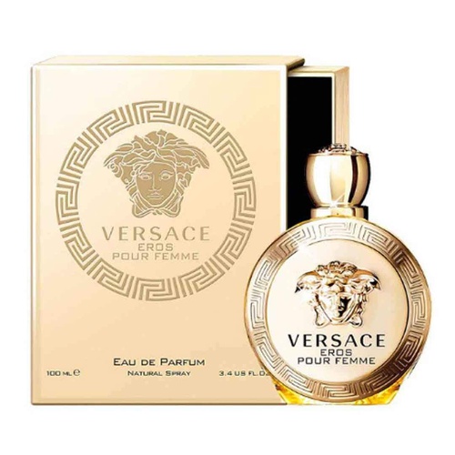 베르사체 Versace Eros Pour Femme Eau de Parfum Spray, 3.4 Ounce