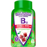 Vitafusion Extra Strength Vitamin B12 Gummy Vitamins for Energy Metabolism and Nervous System Health Support, Cherry Flavored, America’s Number 1 Gummy Vitamin Brand, 45 Day Supply