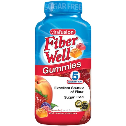  Vitafusion Fiber Gummies, 220CountSugar Free (Pack of 2)