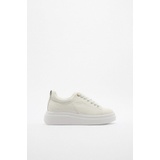Zara ATHLETIC LEATHER SNEAKERS