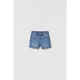 Zara INDIGO REGULAR DENIM SHORTS