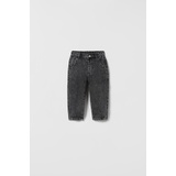 Zara CONTRAST POCKET BAGGY JEANS