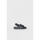 Zara BABY/ MONOCHROMATIC RUBBERIZED SANDALS