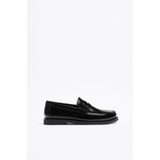 Zara LEATHER LOAFERS