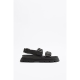 Zara BUCKLED LUG SOLE SANDALS